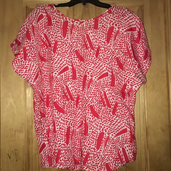 Tops - Red and white shirt
